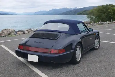 Porsche 911 Carrera 2 Cabrio 1991 — Légende décapotable avec homologation véhicule historique — arrière