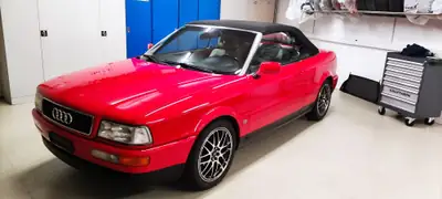 Audi Cabriolet 2.3 E — Roadster années 90, moteur essence performant, sans sinistre — Außenansicht