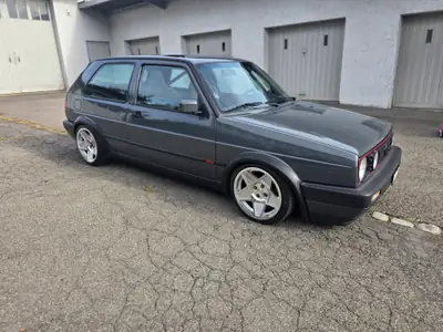 VW Golf 1800 GTI G60 — Une légende des années 90 restaurée avec passion — Seitenansicht