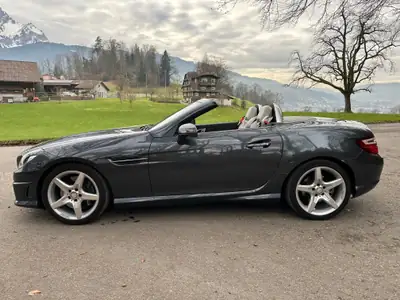 Mercedes-Benz SLK 250 AMG Paket — Cabriolet sportif, 204 ch, entretien impeccable — Außenansicht