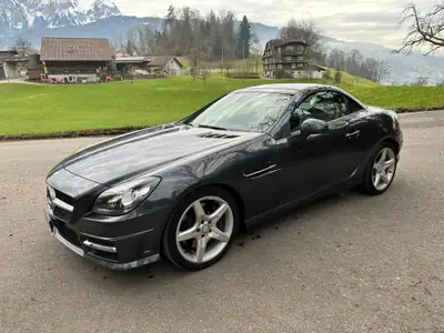 Mercedes-Benz SLK 250 AMG Paket — Cabriolet sportif, 204 ch, entretien impeccable — Miniatur 12
