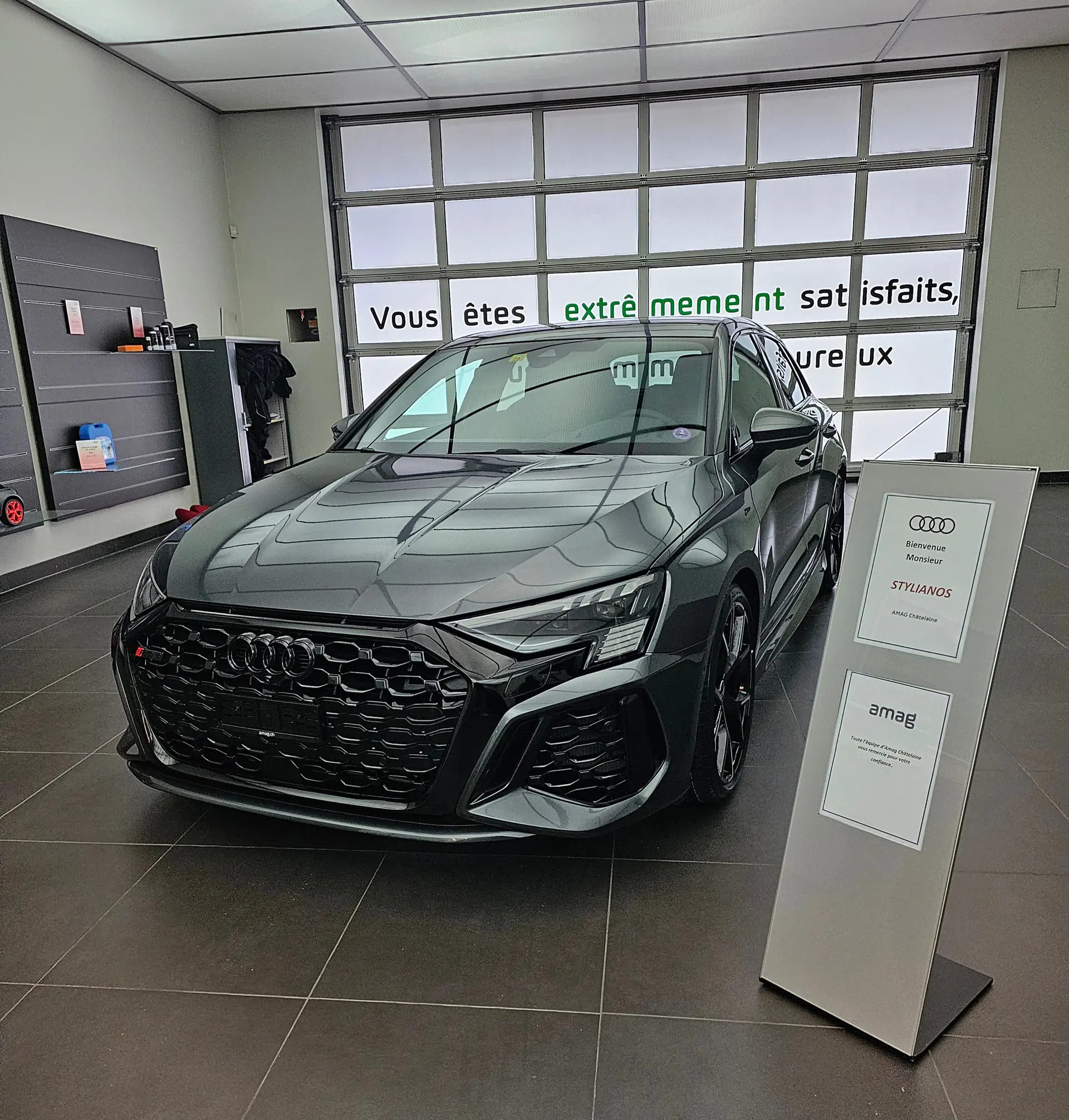 Audi RS3 Sportback 2.5 TSI — Performance 400 ch, état impeccable, disponible immédiatement
