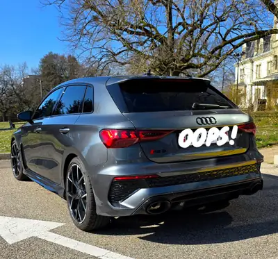 Audi RS3 Sportback 2.5 TSI — Performance 400 ch, état impeccable, disponible immédiatement — tableau de bord
