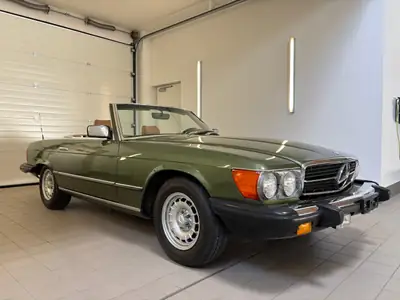 Mercedes-Benz SL 380 — Roadster mythique 1984, 16500 km seulement, version US rare — cruscotto