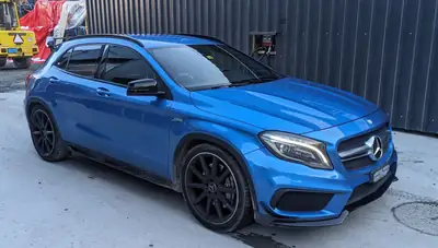 Mercedes-Benz GLA 45 AMG 4Matic — SUV haute performance, 381 ch dynamiques — Außenansicht