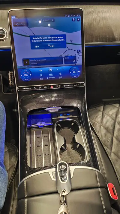 Mercedes-Benz S 580 e L 4Matic AMG Line — Berline hybride rechargeable, 28 000 km seulement — Miniatura 32