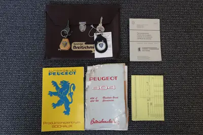 Peugeot 404 1966 — Berline de légende, véhicule de collection certifié — Miniature 15