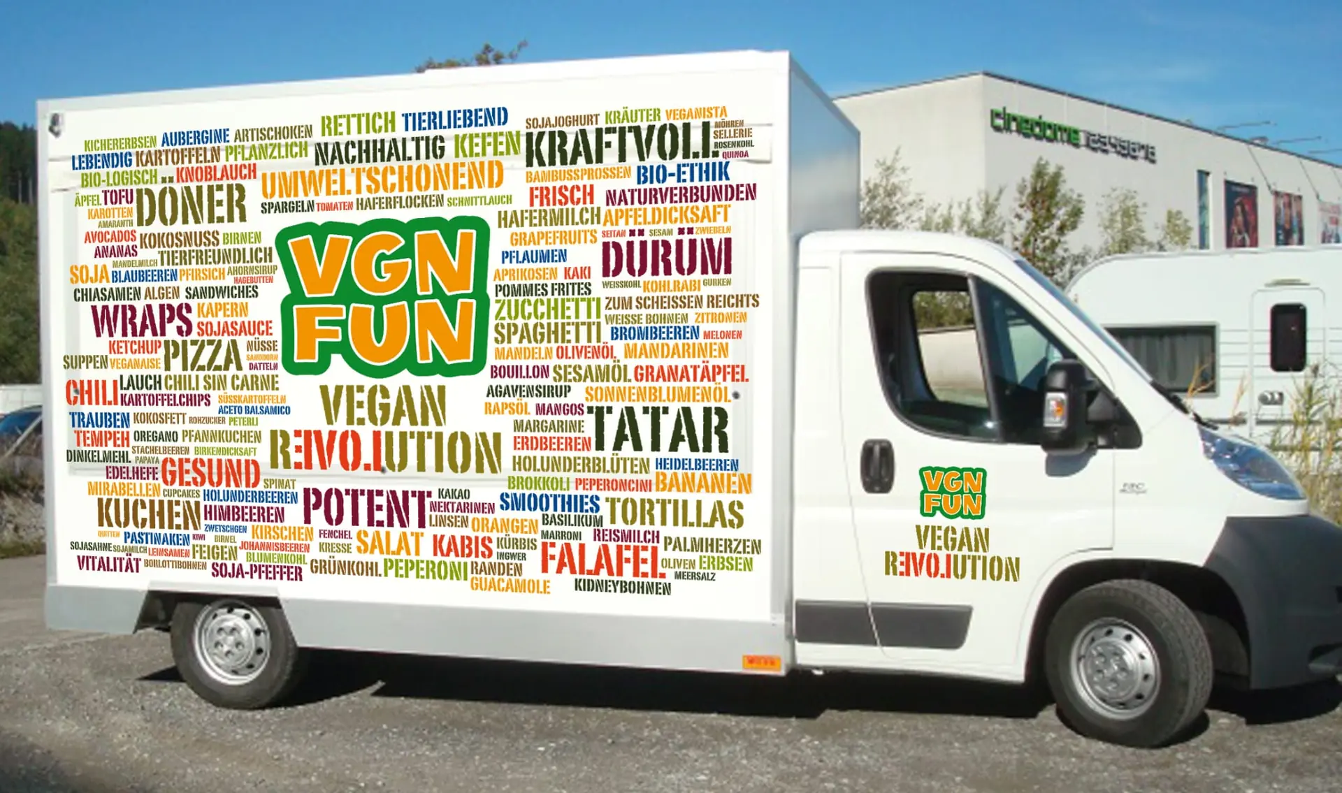FIAT Ducato 17Q 3.0 MJ — Utilitaire polyvalent diesel, prêt à l'emploi Food Truck — Außenansicht