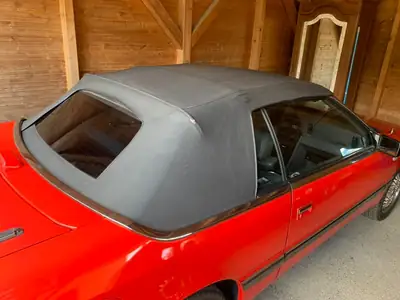 Chrysler Le Baron 2.2 Turbo GTC — Cabriolet sportif des années 80, turbo 177 ch — tableau de bord