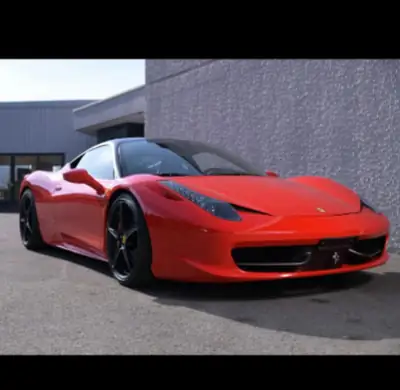 Ferrari 458 Italia 4.5 V8 — Superbe coupé sportif avec historique Ferrari complet — côté