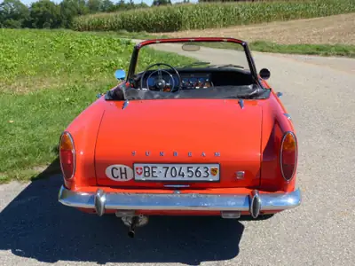Sunbeam Alpine V SS Sport 1966 — Roadster britannique rare, son légendaire et plaisir de conduite — Armaturenbrett