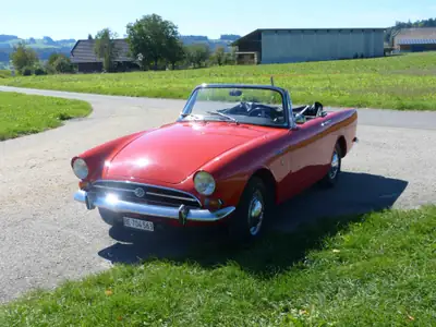 Sunbeam Alpine V SS Sport 1966 — Roadster britannique rare, son légendaire et plaisir de conduite — Innenraum