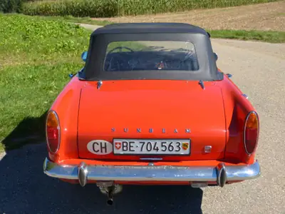 Sunbeam Alpine V SS Sport 1966 — Roadster britannique rare, son légendaire et plaisir de conduite — Miniatur 10