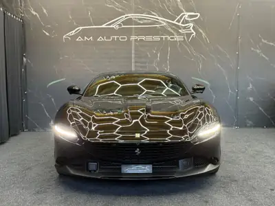 Ferrari Roma 3.9 V8 T — Coupé GT haute performance, 620 ch, quasi neuf — Seitenansicht
