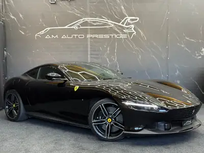 Ferrari Roma 3.9 V8 T — Coupé GT haute performance, 620 ch, quasi neuf — Außenansicht