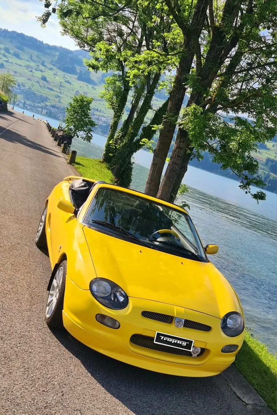 MG F 1.8i VVC Trophy 160 SE — Roadster britannique authentique, 77 800 km — Außenansicht