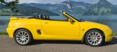MG F 1.8i VVC Trophy 160 SE — Roadster britannique authentique, 77 800 km — Armaturenbrett