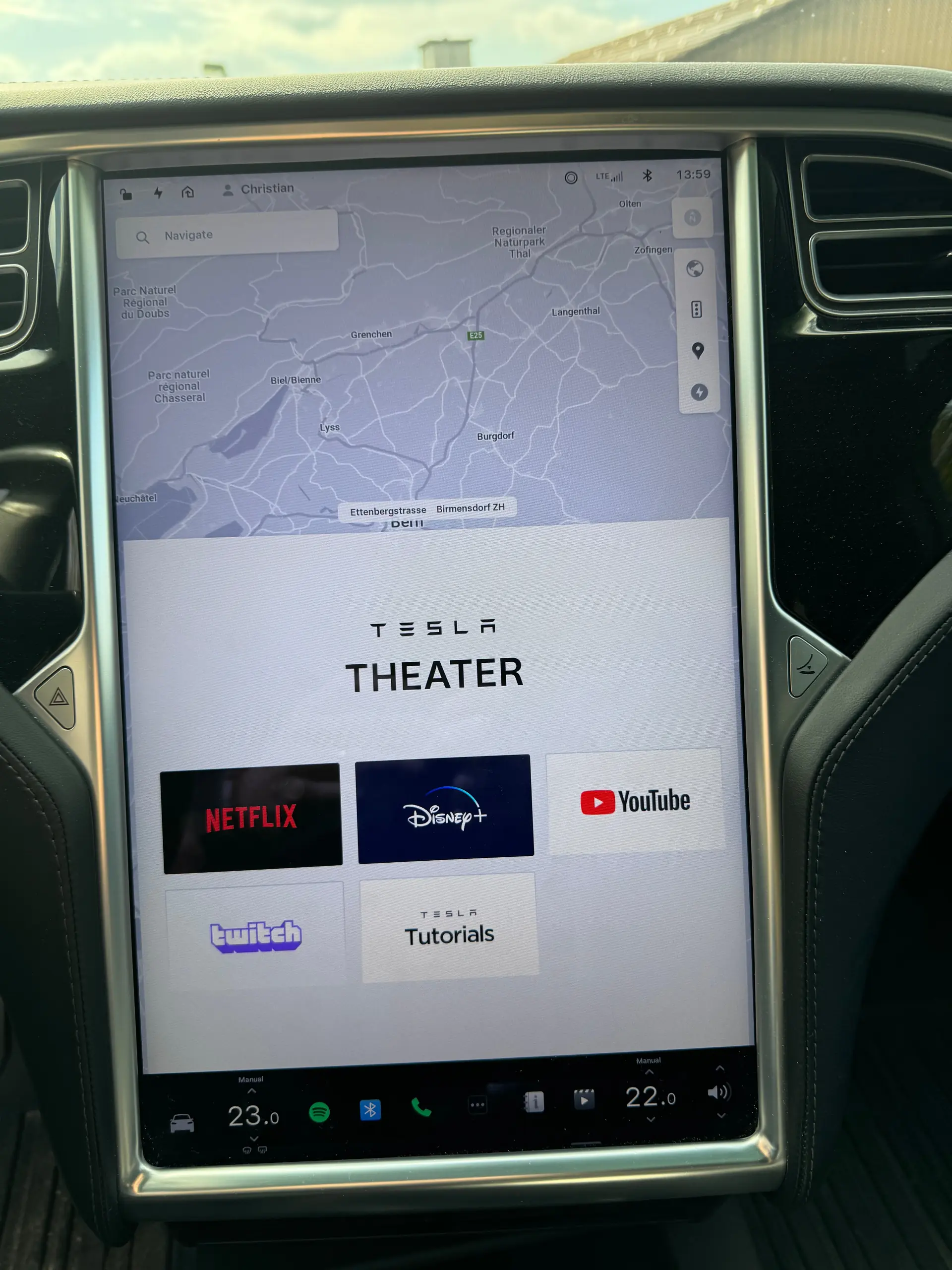 Tesla Model X 2018 occasion Birmensdorf ZH — 4