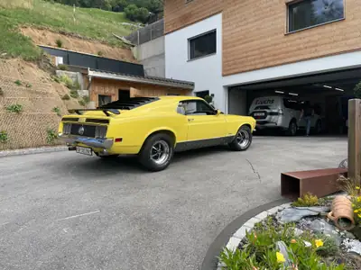 Ford Mustang Mach 1 351 M-Code — Muscle car mythique de 1970, 46'000 km seulement — interni