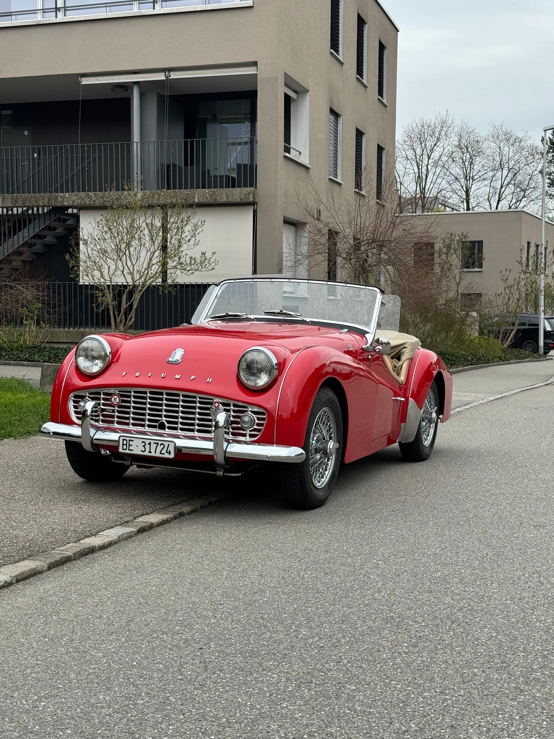 Triumph Tr3a 1961 occasion Niederwangen — 2