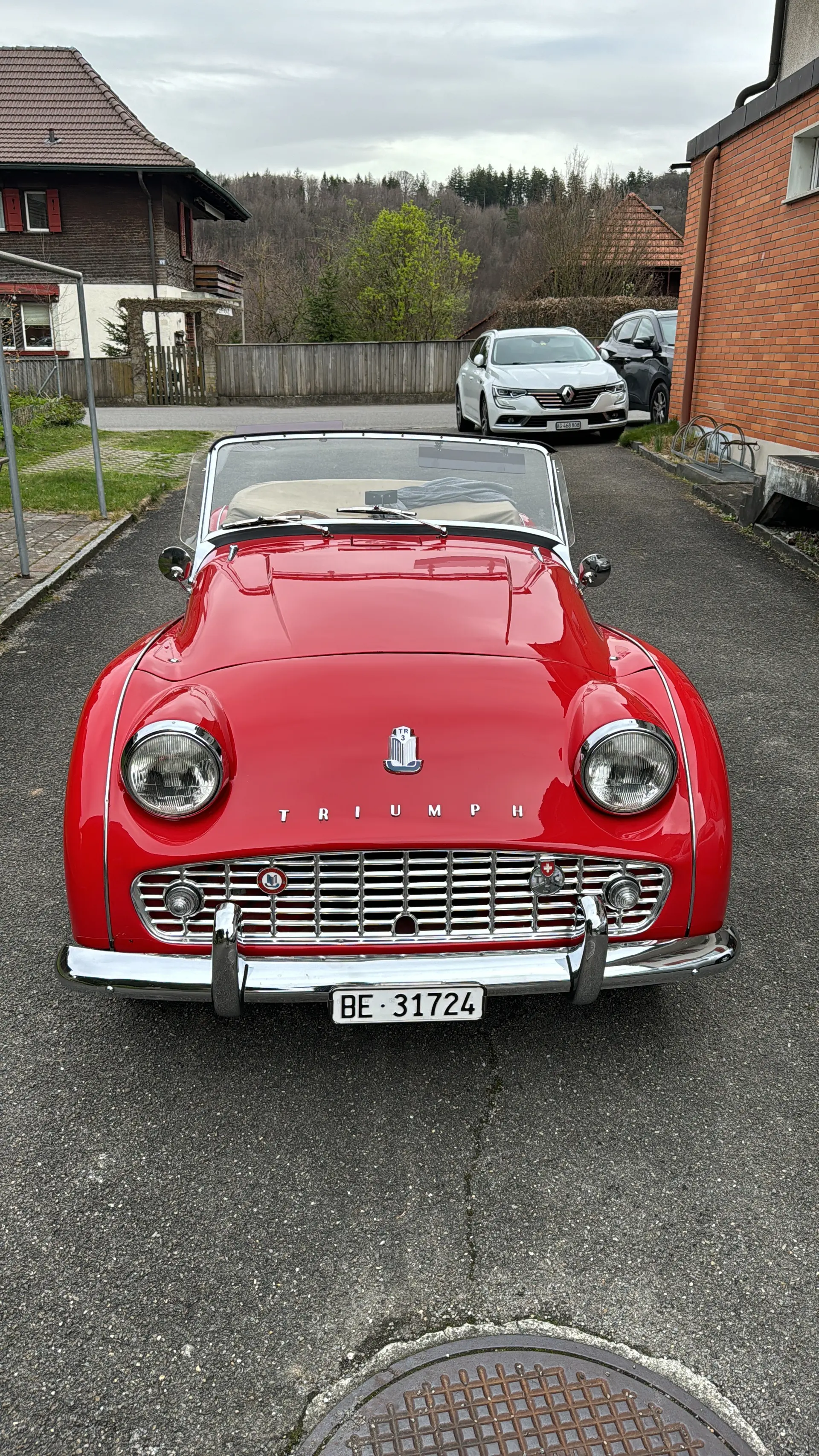 Triumph Tr3a 1961 occasion Niederwangen — 5