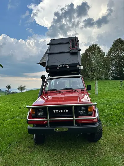 Toyota Land Cruiser LJ 73 FRP-Top TD — Légende 4x4 diesel, prête pour l'aventure — Seitenansicht