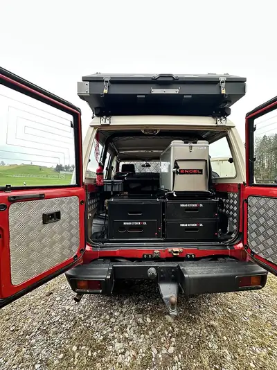 Toyota Land Cruiser LJ 73 FRP-Top TD — Légende 4x4 diesel, prête pour l'aventure — Miniatur 13