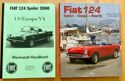 Fiat 124 Spider DS Europa 1982 — Cabriolet classique, état exceptionnel, statut vétéran — Miniature 15