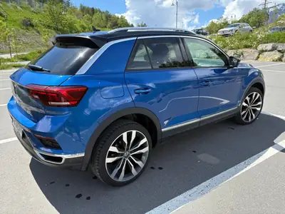 VW T-Roc 2.0 TSI Sport DSG 4Motion — SUV dynamique, 4x4 intégral et 29'000 km seulement — rear view
