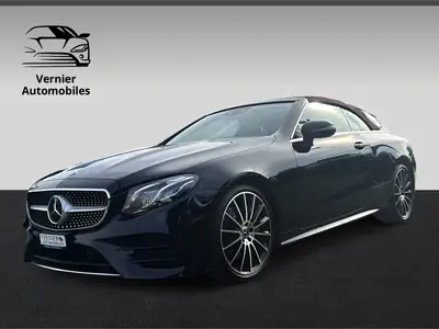 Mercedes-Benz E 300 Cabriolet AMG Line — Décapotable sportive, 245 ch et moins de 90 000 km — side view