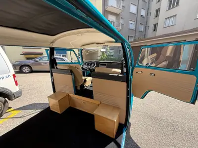 VW T2 1977 — L'icône du camping-car, moteur essence fiable et design intemporel — Miniatur 7