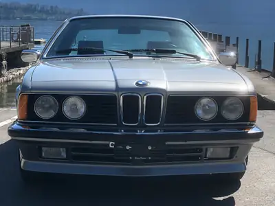 BMW 635 CSi 1987 — Coupé sportif de prestige, 48'900 km authentiques — interni