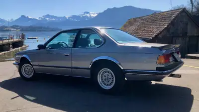 BMW 635 CSi 1987 — Coupé sportif de prestige, 48'900 km authentiques — cruscotto