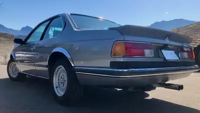 BMW 635 CSi 1987 — Coupé sportif de prestige, 48'900 km authentiques — dettaglio