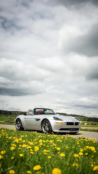 BMW Z8 Roadster 2001 — Légendaire cabriolet sport, 400 ch, très faible kilométrage — fianco
