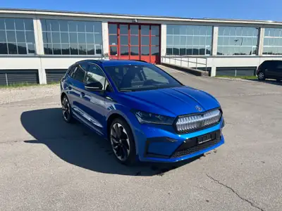 Skoda Enyaq iV 80x SportLine — SUV électrique performant, 25'000 km seulement — Miniatur 7