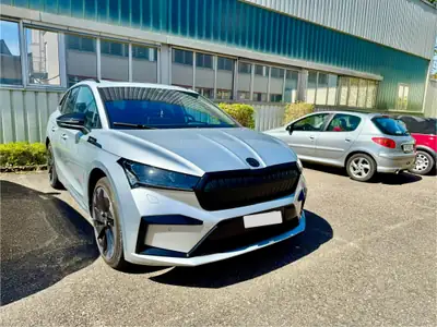 Skoda Enyaq iV 80x SportLine — SUV électrique performant, 75'000 km seulement — vue extérieure