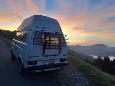 VW T2 Westfalia Joker 1986 — Camping-car culte avec homologation véhicule ancien — Miniature 12