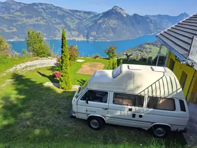 VW T2 Westfalia Joker 1986 — Camping-car culte avec homologation véhicule ancien — Miniature 15
