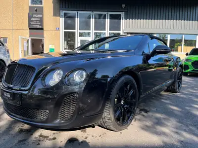 Bentley Continental Supersports Convertible 6.0 — Cabriolet prestige 630 ch, moteur neuf — vue extérieure