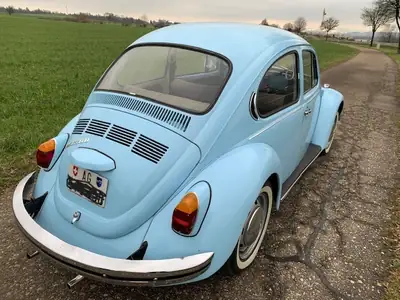 VW Käfer 1971 — L'icône automobile au charme rétro, seulement 42'000 km — intérieur