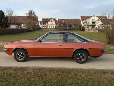 Opel Manta Berlinetta 2.0 — Coupé sportif des années 70, sans accident — fianco