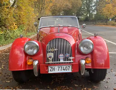 Morgan Plus 4 2.0 Swiss Pack — British Legend, seulement 21'000 km — dettaglio
