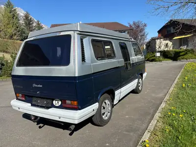 VW T3 Typ 2 1981 — Légende du camping-car, moteur 2.0L fiable et prêt à l'aventure — arrière