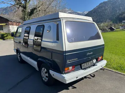 VW T3 Typ 2 1981 — Légende du camping-car, moteur 2.0L fiable et prêt à l'aventure — intérieur