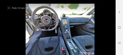 McLaren 650S Coupé — Supercar britannique 650 ch, 39'000 km, sans sinistre — Armaturenbrett