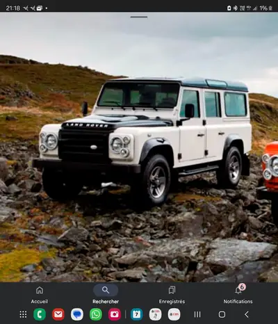 Land Rover Defender Modèle ICE Série Limitée — Légende tout-terrain, 50 exemplaires mondiaux — Außenansicht