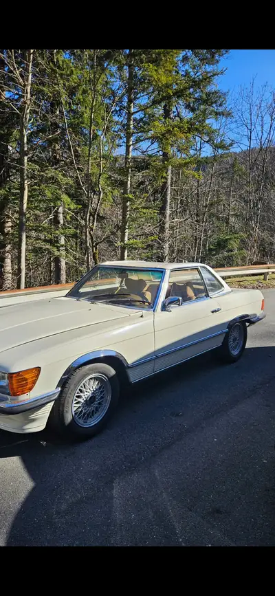 Mercedes-Benz SL 350 — Cabriolet de légende 1972, sans accident — Miniatura 7