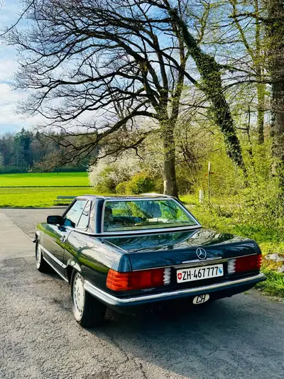 Mercedes-Benz SL 500 — Chef-d'œuvre cabriolet de 1989, état d'origine exceptionnel — détail