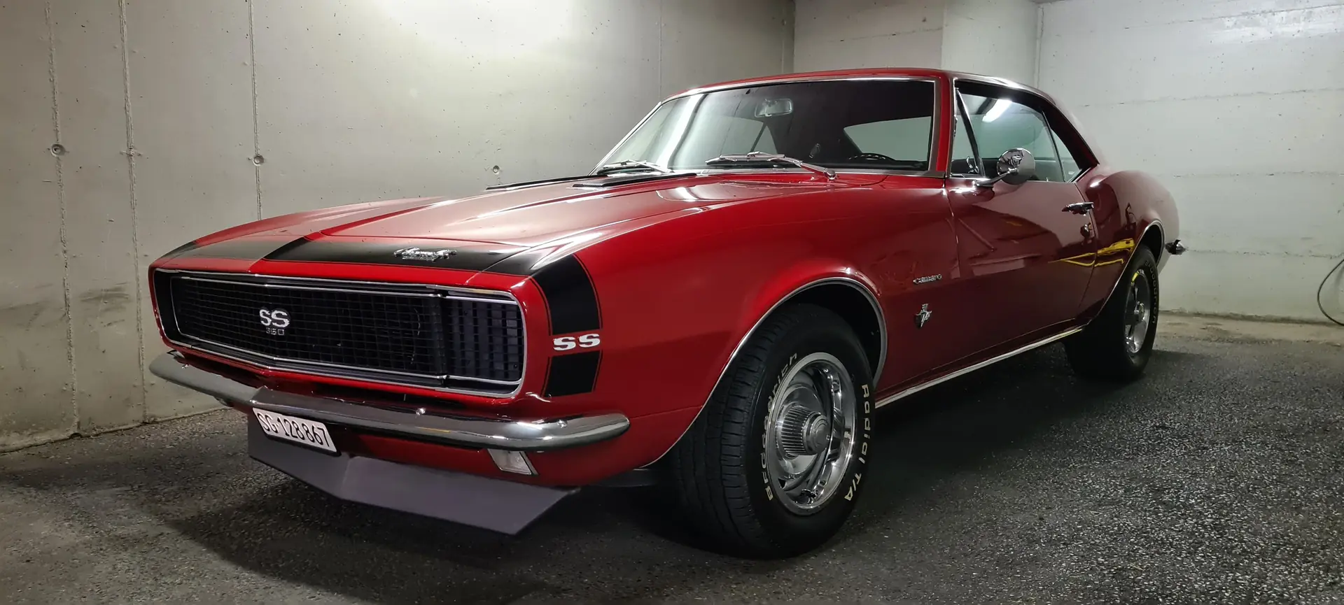 Chevrolet Camaro RS SS 350 1967 — Muscle car légendaire, véhicule historique FIVA